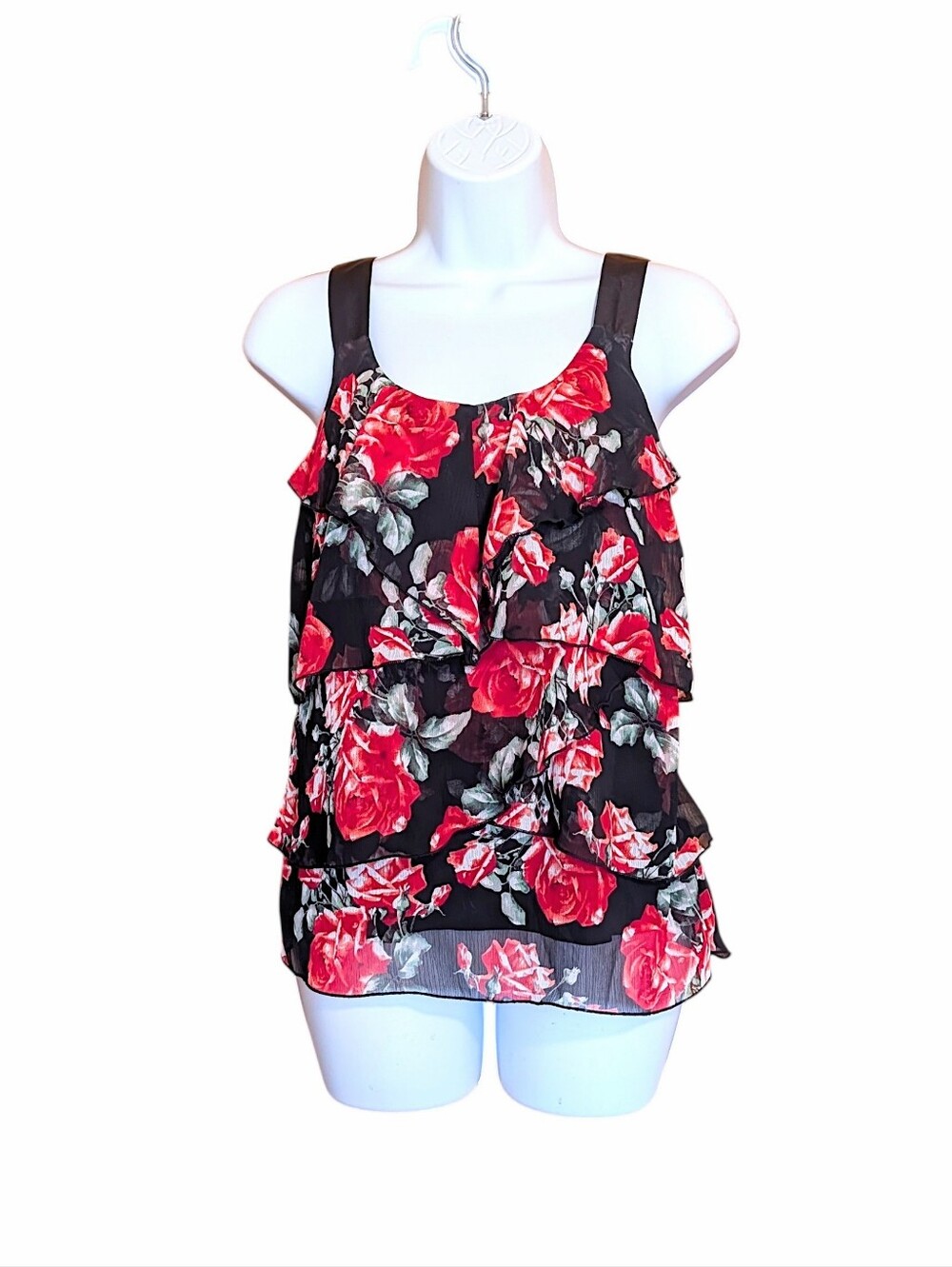 B Wear Floral Tank Blouse